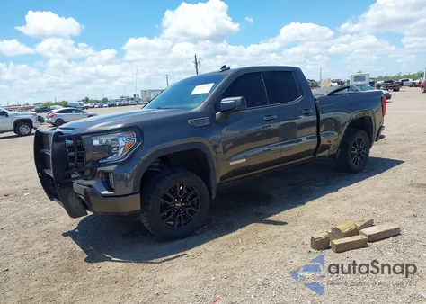 2020 GMC Sierra 1500 2Wd Double Cab Standard Box Elevation из США, поврежденный, VIN 1GTR8CEK7LZ156516